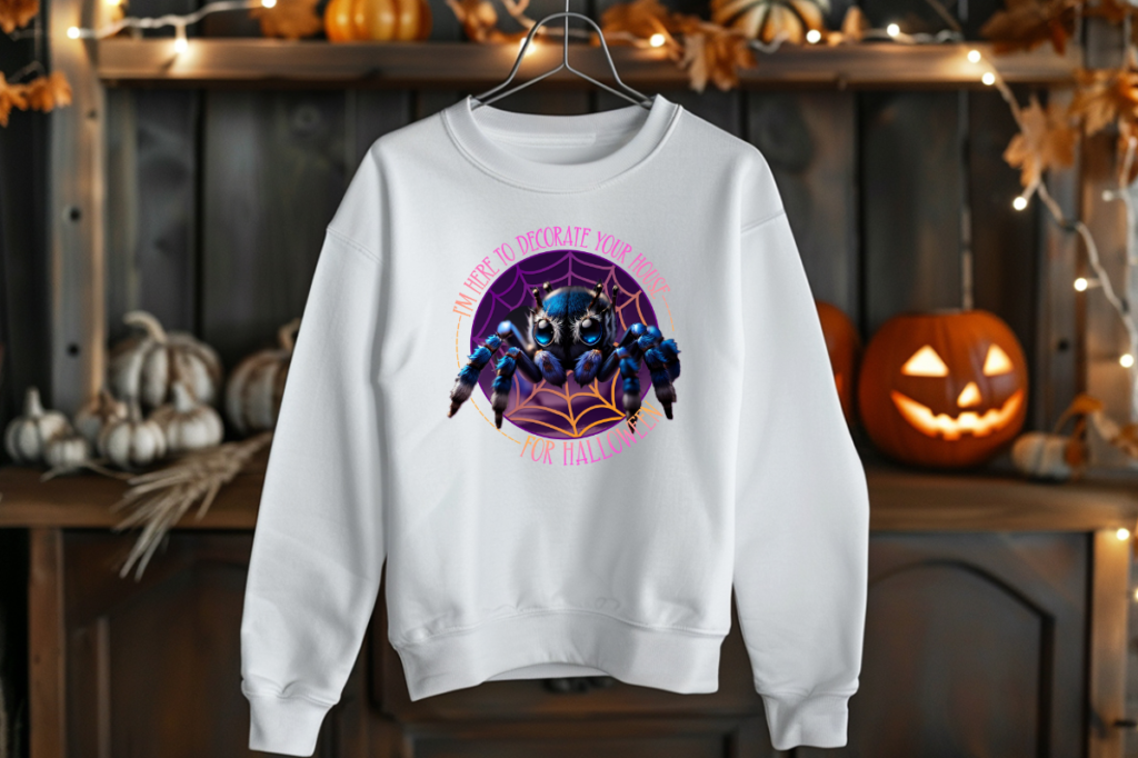 Here to Decorate Your House for Halloween Unisex Sweatshirt