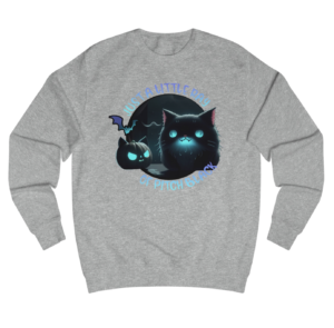 Just a Little Ray of Pitch Black Unisex Sweatshirt