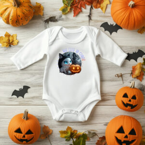 Too Cute to Spook Baby Long Sleeve Bodysuit