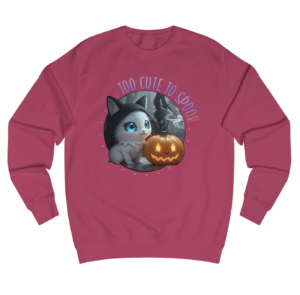 Too Cute to Spook Unisex Sweatshirt