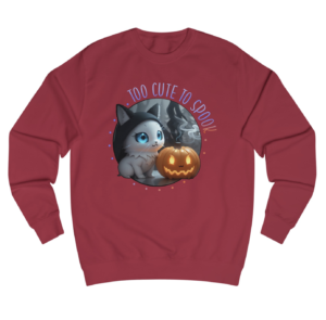 Too Cute to Spook Unisex Sweatshirt